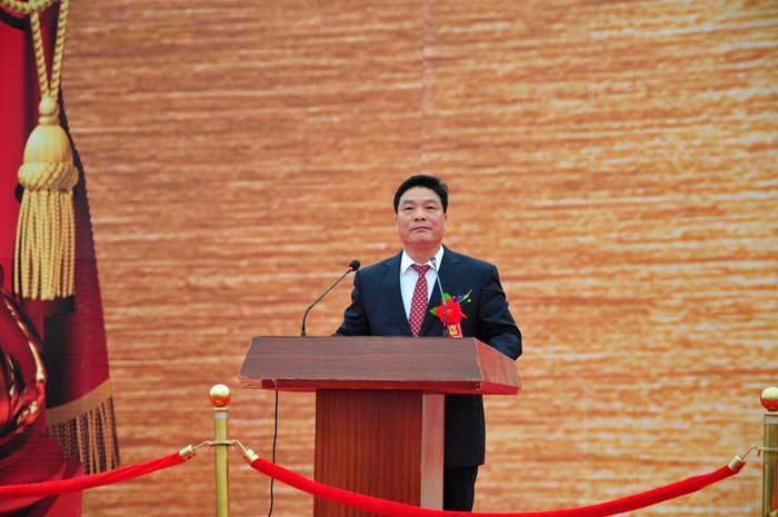 吳平河書記主持開工儀式